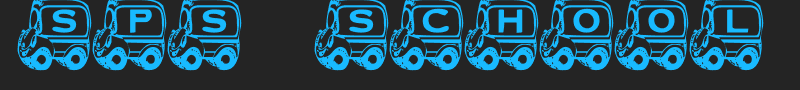 SPs  School Bus font